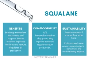 What are the benefits of squalene for skin