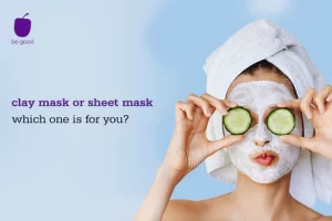 Difference between sheet masks and clay masks?