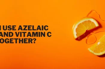 Can azelaic acid and vitamin C be used together