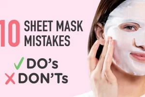 Should I wash my face following a sheet mask?