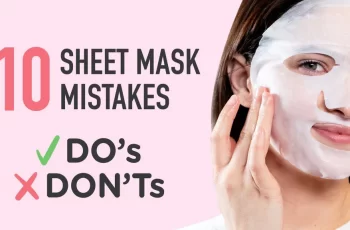 Should I wash my face following a sheet mask?