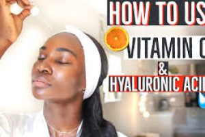 How to Apply Hyaluronic Acid and Vitamin C