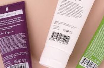 Ingredients on skin care product labels